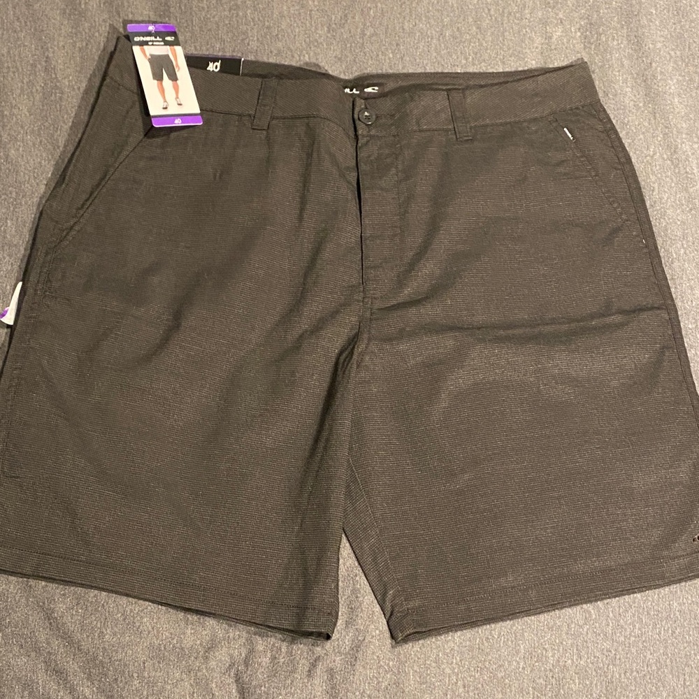 O'Neill Charcoal Flat Front Shorts